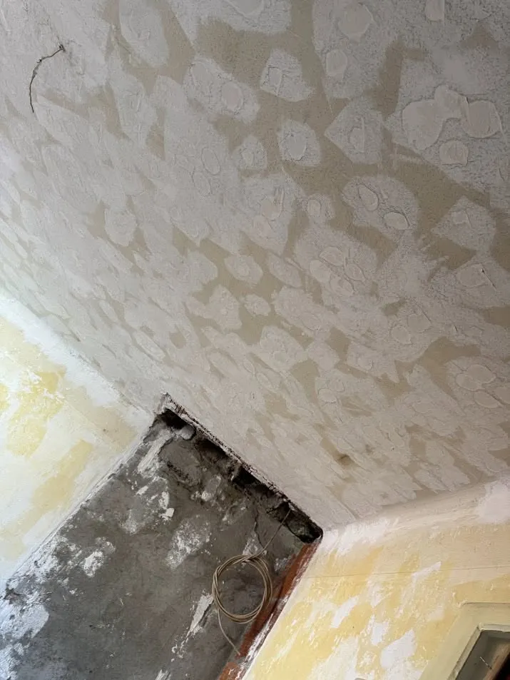 Ratissage enduit mur renovation lunion galisol